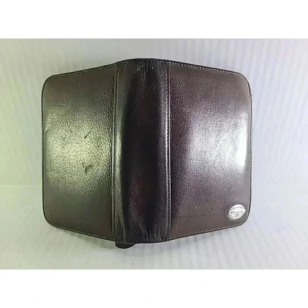 Vintage Palm Pilot Fossil Card Wallet Pocket Planner Type Organizer